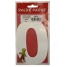 NUMBER (0) EXTRA LARGE SELF ADHESIVE NUMBERS 2 pcs PER PACK