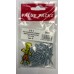 6 X 1'' Pozi Csk Hardened Twinthread Woodscrews Zinc 50 Per Pack