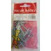 8 X 1 1/4'' Pozi Csk Hardened Twinthread Woodscrews Zinc 35 Per Pack