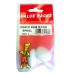 Small Plastic Knob White 2 Per Pack