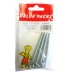 M6 X 80 Roofing Bolts & Nuts Zinc 3 Per Pack