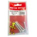 M6 X 50 Coach Screws Zinc 5 Per Pack