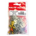 25mm Round Wire Nails 100 Grams Per Pack