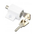 Patio Door Lock White 1 Per Pack