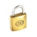 Padlock Heavy Duty Brass 63mm 1 Per Pack