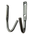 120mm General Duty Hooks Zinc ( 2 per card )