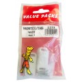 Magnetic Catches White 2 Per Pack