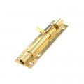 3'' Straight Door Bolt Brassed 1 Per Pack