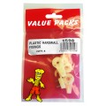 Plastic Hardwall Fixings 4 Per Pack