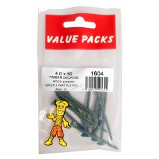 Timber Decking Screws 12 Per Pack