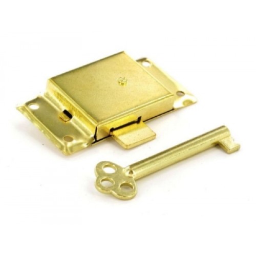 Wardrobe Lock 63mm 2 Keyed E/B 1 Per Pack