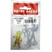 Gate Hooks & Eyes 75mm 3 Per Pack