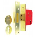 5 Lever Dead Lock Brass 1 Per Pack