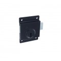 75mm Press Lock Black 1 Per Pack