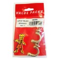 Ballend Curtain Tiebacks Brassed 2 Per Pack