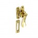 Casement Fastner Brass 100mm 1 Per Pack