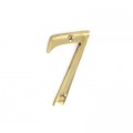 #7 Brass Numeral 75mm 1 Per Pack