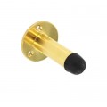 Projection Door Stop 75mm Brassed 1 Per Pack