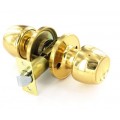 60/70mm Passage Knob Brass 1 Pair