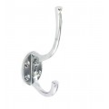 Chrome Hat & Coat Hooks 1 Per Pack