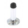 Projection Door Stop 75mm Chrome 1 Per Pack