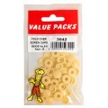 Fold Over Caps Beige 30 Per Pack