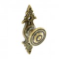 Cupboard Knob Antique With Backplate 30mm 2 Per Pack