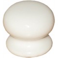 Ceramic Knob White 35mm 2 Per Pack