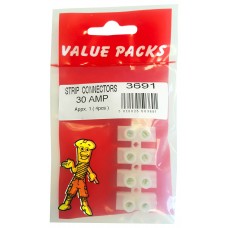 30Amp Strip Connector 4Pcs 4 Per Pack