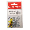 40mm x 8g Screw Eye Zinc 10 per pack