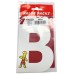 LETTER (B) EXTRA LARGE SELF ADHESIVE NUMBERS 2 pcs PER PACK