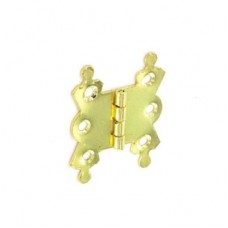 Fancy Butterfly Hinge 50mm Brassed 1 Pair