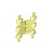 Fancy Butterfly Hinge 50mm Brassed 1 Pair