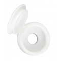 Fold Over Caps White 30 Per Pack