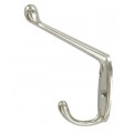 Chromed Hat & Coat Hooks 2 Per Pack