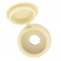 Fold Over Caps Beige 30 Per Pack