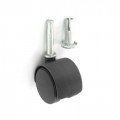 Twin Wheel Caster Socket 4Pcs 4 Per Pack
