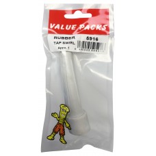 Rubber Tap Swirls 1 Per Pack