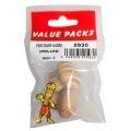 Pine Door Knobs ( Drilled For Dowels ) 2 Per Pack