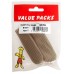 Rubber Door Wedge Brown 2 per Pack