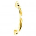 D Handle Face Fix Brassed 100mm 2 Per Pack