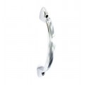 D Handle Face Fix Chrome 100mm 2 Per Pack