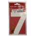 NUMBER (7) EXTRA LARGE SELF ADHESIVE NUMBERS 2 pcs PER PACK