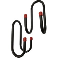 70mm Tubular Double Storage Hooks ( 2 per card )