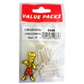 Harrison Super White Curtain Hooks 12 Per Pack