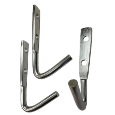 95mm General Duty Hooks Zinc ( 3 per card )