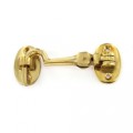 4" CABIN HOOK SOLID BRASS 