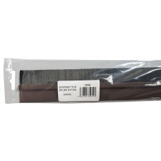 Door Bottom Brush Strip 1 meter brown