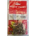 4.0 X 20 Pozi Csk Chipboard Screws Yellow 45 Per Pack