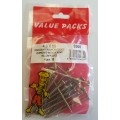 4.0 X 60 Pozi Csk Chipboard Screws Yellow 18 Per Pack